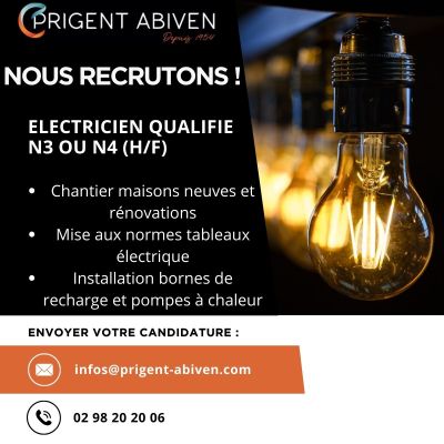 PRIGENT ABIVEN RECRUTE DE NOUVEAUX TALENTS